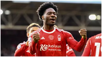 Nottingham Forest have extended Ola Aina's contract by a year. Photo: Jon Hobley.