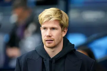 Kevin De Bruyne, Manchester City, hamstring injury