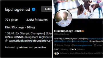 Eliud Kipchoge, Kelvin Kiptum, Chicago marathon, men's marathon world record