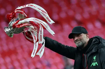 Jurgen Klopp will take charge of Liverpool for the final time on Sunday