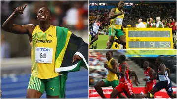 Usain Bolt, Jamaica, sprinter, American athlete, Great Britain, world records, Fred Kerley, Top 5 races, 100-metre race, Zharnel Hughes