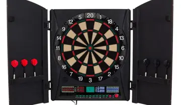 Best electronic dart boards with cabinet