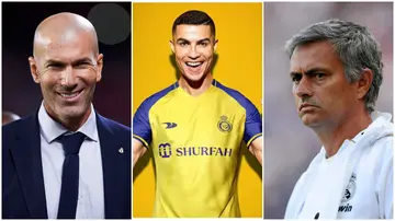 Al-Nassr, Cistiano Ronaldo, Zinedine Zidane, Jose Mourinho