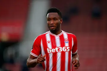Nigeria's Mikel Obi in action for Stoke City.