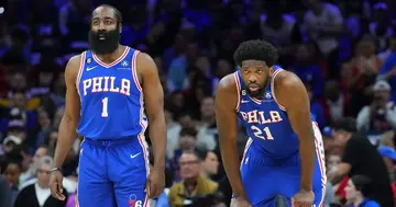 Joel Embiid, James Harden, Tobias Harris, Tyrese Maxey, Philadelphia 76ers, Brooklyn Nets, Mikal Bridges, NBA, NBA Playoffs