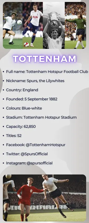 Tottenham Hotspurs legends of all time