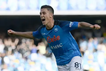 Giacomo Raspadori's winner was his first goal for Napoli