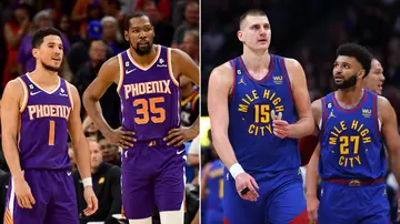 Nikola Jokic, Jamal Murray, Denver Nuggets, Kevin Durant, Devin Booker, Chris Paul, Deandre Ayton, Phoenix Suns, Aaron Gordon, Michael Porter Jr, NBA, NBA Playoffs