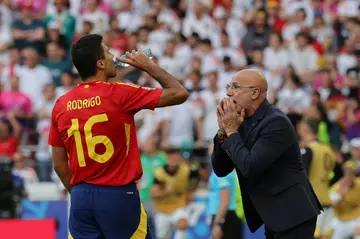 Spain midfielder Rodri is the coach's voice on the pitch