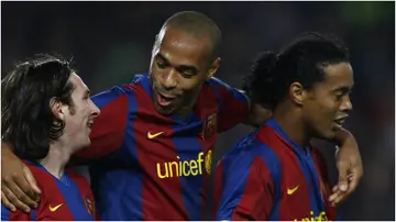 Thierry Henry, teammates, legend, Arsenal, Barcelona, Lionel Messi, Ronaldinho