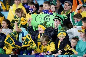 Australian fans have thrown their support behind the team