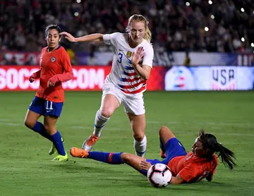 USA women's national team player Sam Mewis announced her retirement from the game on Friday.