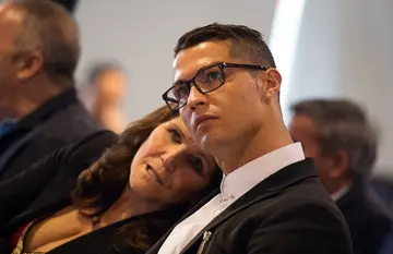 Ronaldo and Mum