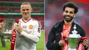 Manchester United, Liverpool, FA Cup, Mohamed Salah, Wayne Rooney