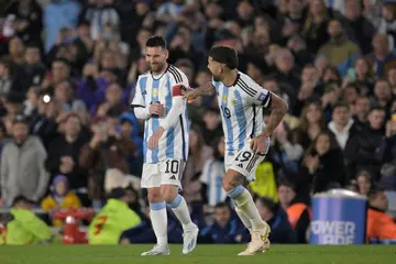 Nicolas Otamendi, Lionel Messi, Argentina, captain's armband