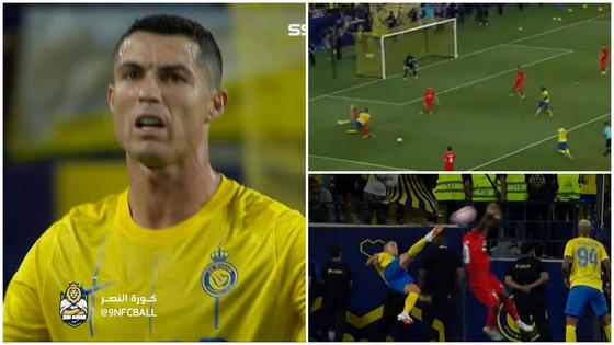 Cristiano Ronaldo is fuming! Al-Nassr star denied three penalties in first  half of Champions League clash against Shabab Al-Ahli as he tells officials  to 'wake up!