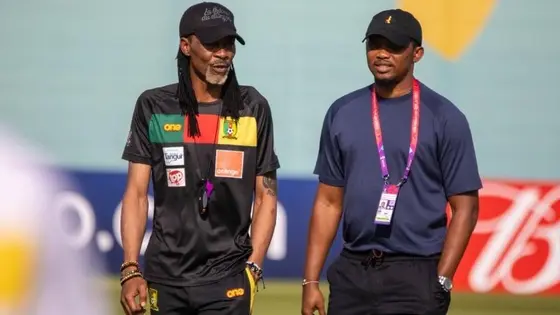 AFCON 2023: FECAFOOT Issues Statement on Samuel Eto’o and Rigobert Song Bust Up