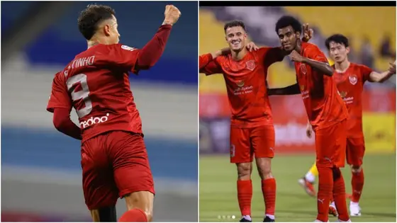 Phillipe Coutinho Produces Insane Assist for Al Duhail in Qatari Stars Cup