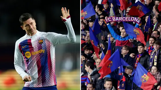 Robert Lewandowski Melts Barcelona Fans’ Hearts With Heartwarming Gesture Towards Pitch Invader