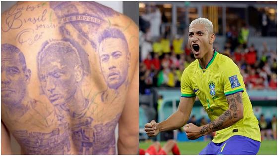 Ferran Torres gets new back tattoo -- it's a message to Barca fans -  Football | Tribuna.com