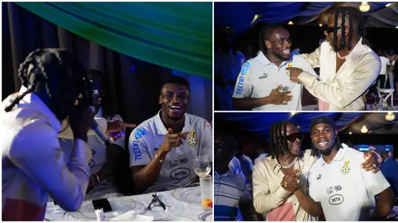 Stonebwoy Performs for Mohammed Kudus and Black Stars Teammates Ahead of AFCON: Video
