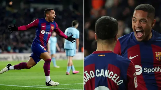 Vitor Roque Opens Barcelona Goal Account 1 Minute After Coming on Against Osasuna, Video