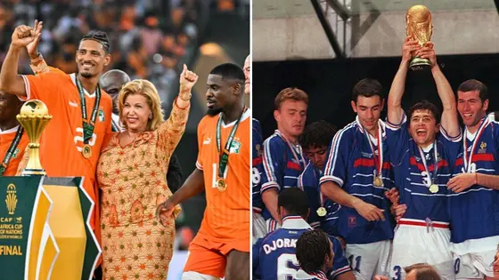 4 Nations That Hosted and Won a Football Tournament in the Same Year Including Ivory Coast, France