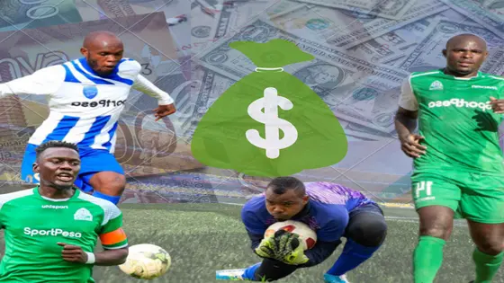 Who is the highest paid player in Kenya Premier League?