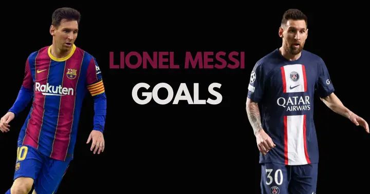 Lionel Messi's goals