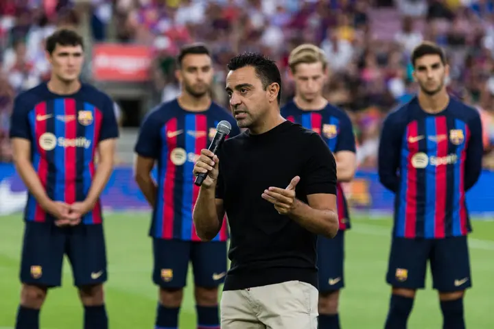 Barcelona's coach