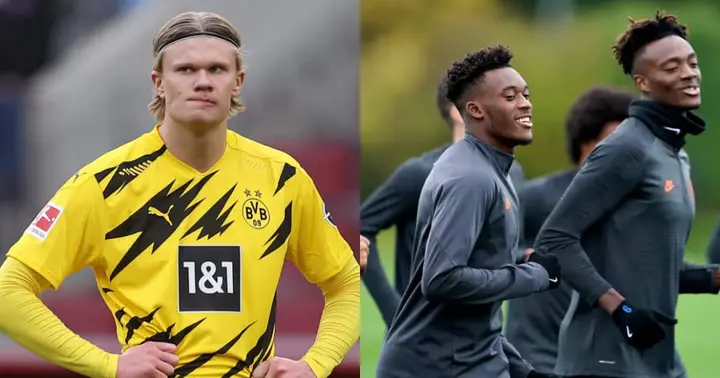 Dortmund reject Chelsea offer for Erling Haaland which includes Hudson Odoi