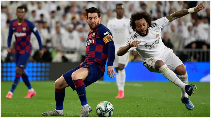 Lionel Messi, toughest opponent, Marcelo, Real Madrid
