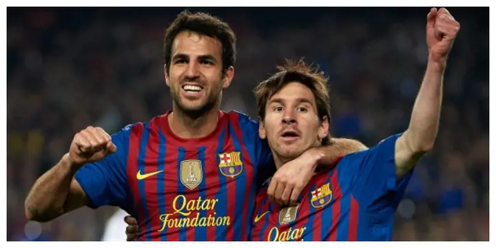 Former Chelsea star Fabregas reveals what Messi was like in Barcelona academy
