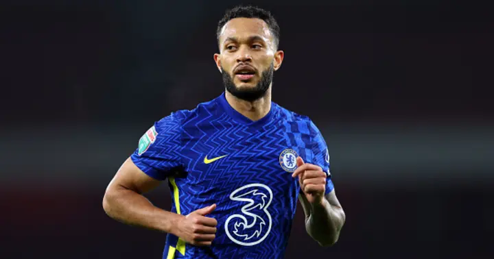 Lewis Baker of Chelsea during the Papa John's Trophy match between Arsenal U21 and Chelsea U21 at Emirates Stadium on January 11, 2022 in London, England. (Photo by Marc Atkins/Getty Images)