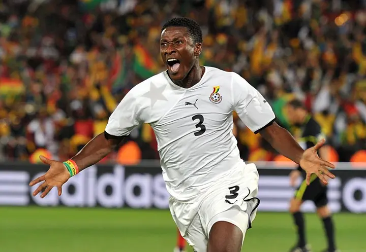 Asamoah Gyan's 2010 World Cup goal