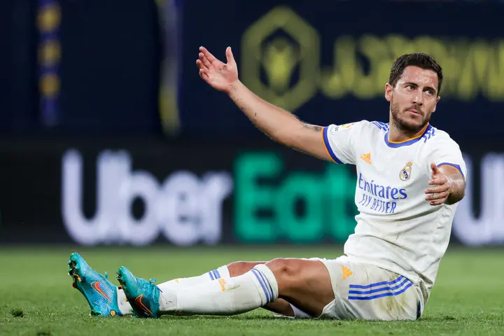 Eden Hazard woes continue at Real Madrid