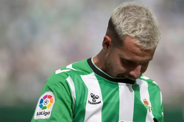 Real Betis wide man Aitor Ruibal was attacked with homophobic abuse for carrying a clutch bag at a wedding