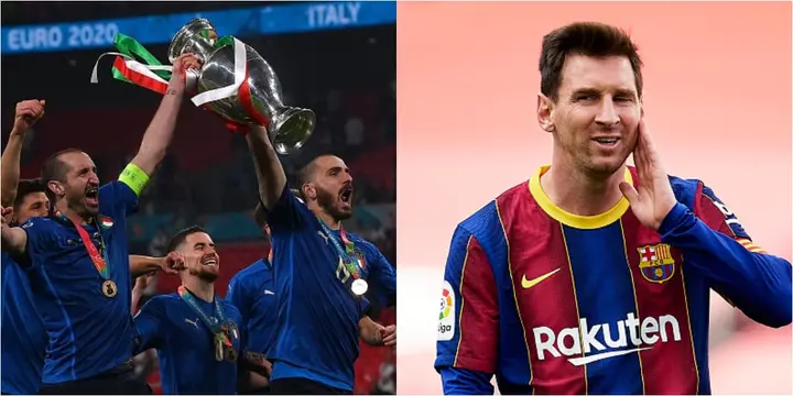 These 2 Italian stars once argued with each other to have Messi's shirt after a game