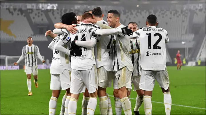 Cristiano Ronaldo scores first goal since turning 36 as Juventus defeat Roma in Serie A cracker