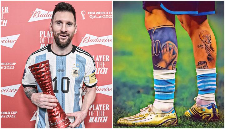 𝗡 𝗢 𝗔 𝗛 on Instagram Lionel Messi  Done in 2 days     messi  tattoo tattoos lionel lionelmessi leo sports sport soccer football  argentina