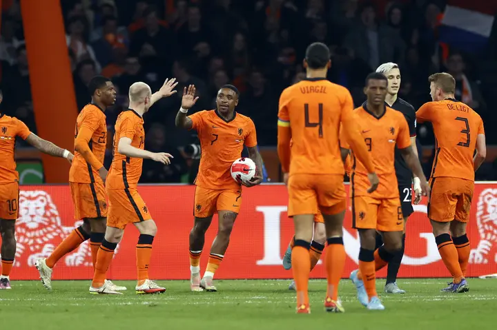 Netherlands national football team players