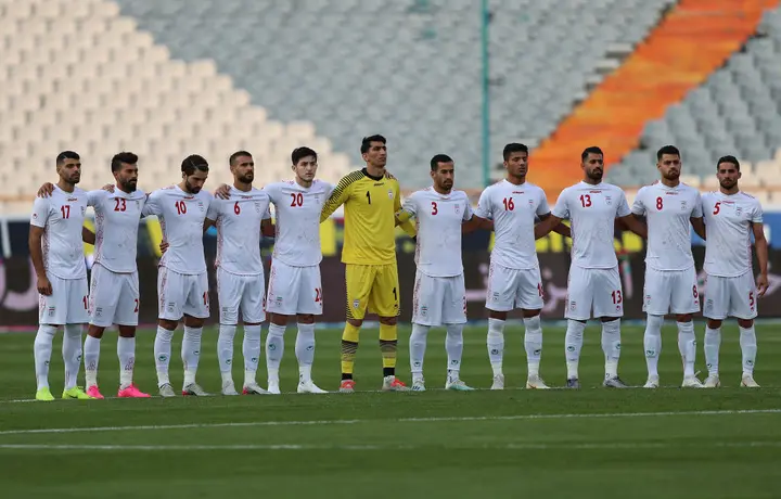 Iran’s national football team players