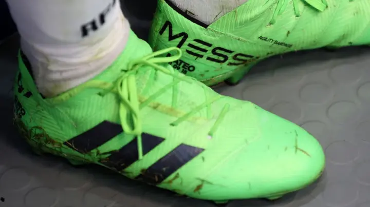 what cleats Messi wore in the World Cup in 2022