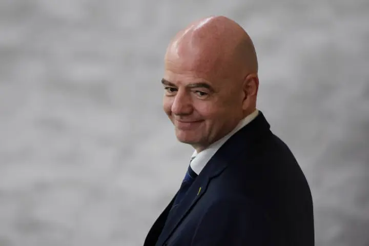 What fans did to FIFA president Gianni Infantino during England's World Cup  win over Wales 