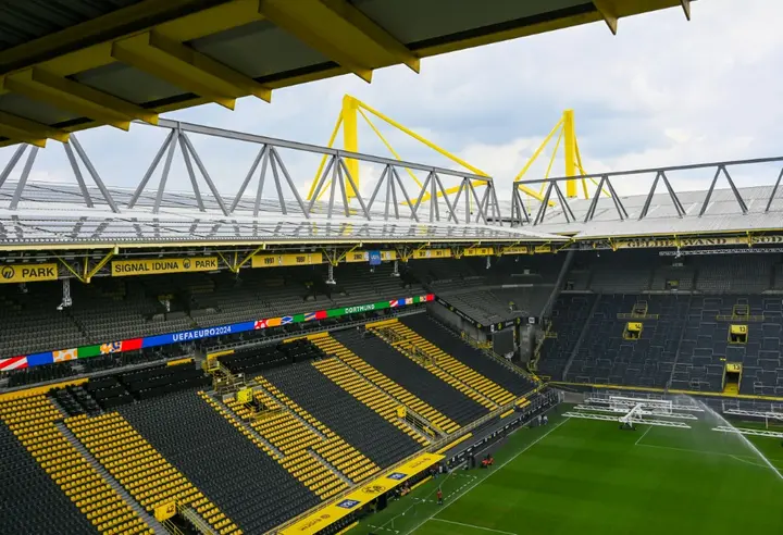 Dortmund's Westfallenstadion is one of ten world-class venues set to host Euro 2024