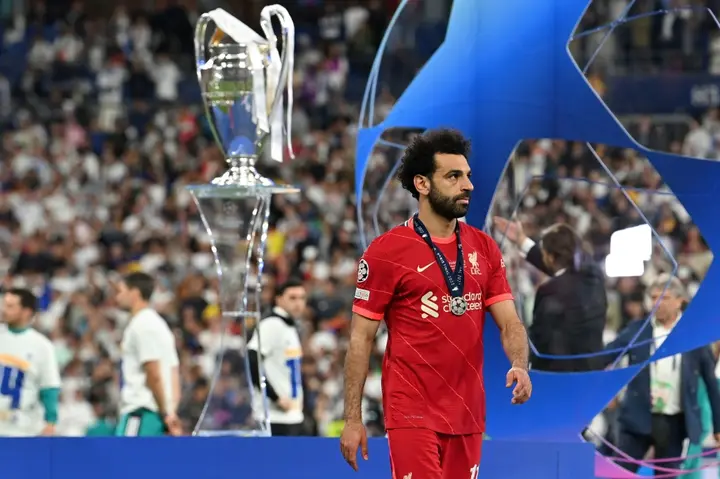 Mohamed Salah was on the losing side as Liverpool were beaten 1-0 by Real Madrid in last season's final