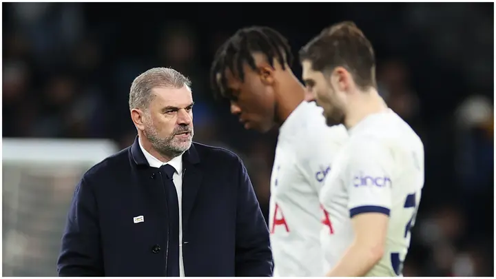Ange Postecoglou and his Tottenham side set an unwanted record after defeat against West Ham United.