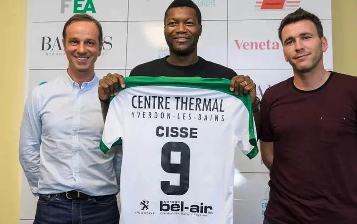 Djibril Cisse comes out of retirement to join Swiss club Yverdon Sport