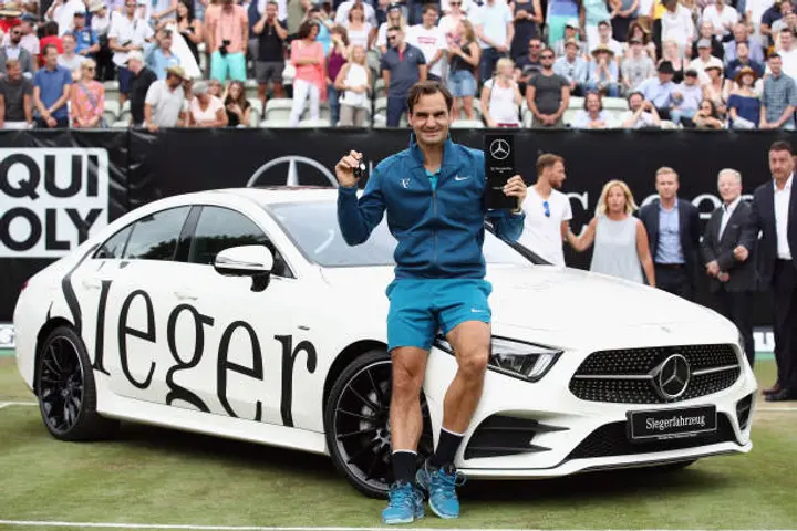 Roger Federer's cars