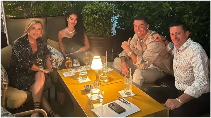 Cristiano Ronaldo, Georgina Rodriguez, Dubai.